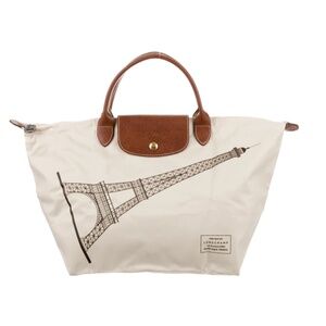 Longchamp Le Pliage Eiffel Tower M Handbag (Limited Edition)